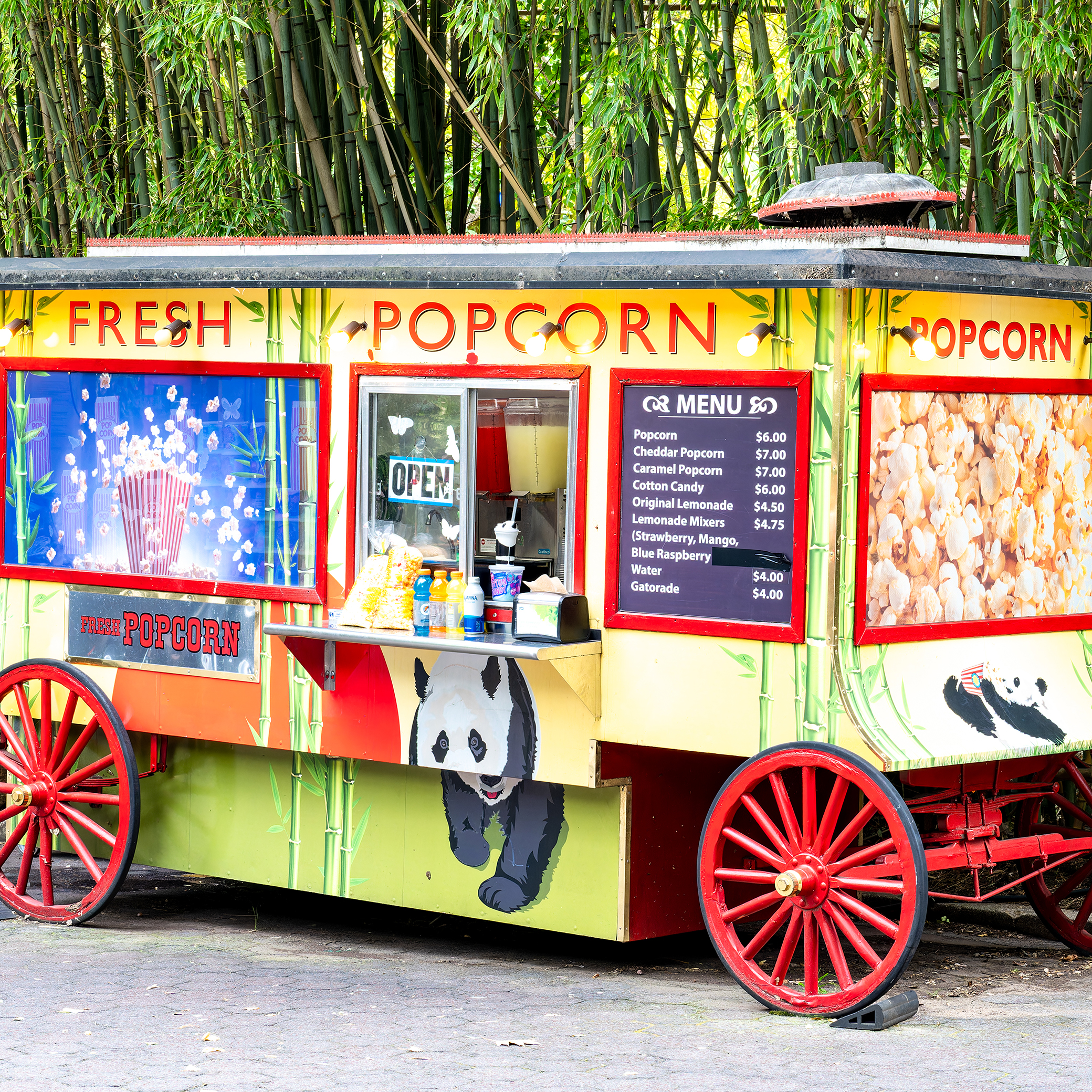 Popcorn Cart